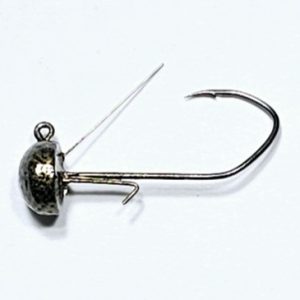 STC Weedless Sickle Black Nickel 1/0 Hook Ned Head with Keeper - Unpainted