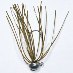 Weedless Micro Jigs - 1/0 Round Bend Hook Ned Head - 2 per pack