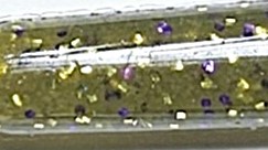 Green Pumpkin Chartreuse and Purple Flake - 102